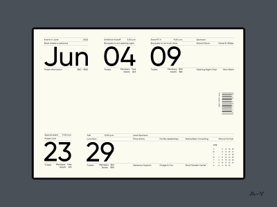 Art Gallery /003 clean design digital grid inspiration layout minimal typography ui ux web