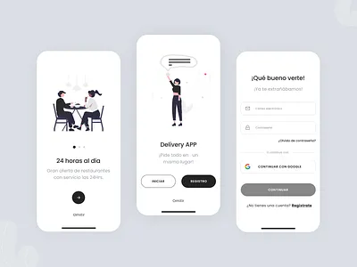 Delivery App app appdesign appdesigner delivery deliveryapp design mobile mobileapp mobileui mobileux ui ux uxui