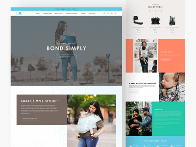 Ecommerce Website - Landing Page appdesign design ecommerce landing page ecommerce website illustration landing page logo mobile app mobileapp ui uiux ux website