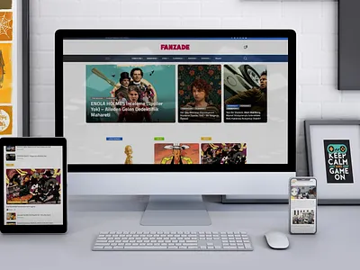 Fanzade Website Design branding design graphic design ui user interface design ux design web design