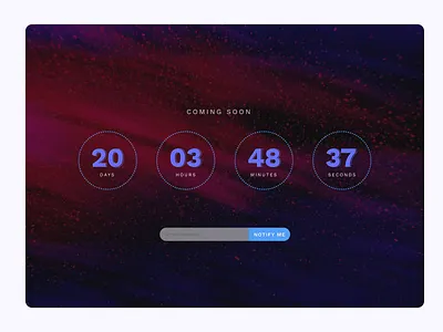 Daily UI 014 - Countdown timer countdown timer dailyui dailyui14 ui uidaily