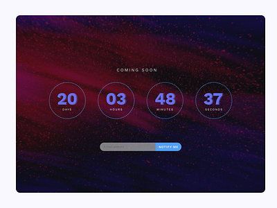 Daily UI 014 - Countdown timer countdown timer dailyui dailyui14 ui uidaily