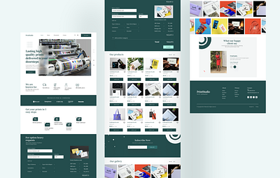 PRINTSTUDIO. design ui ux web