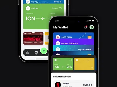 Fintech App Design | Wallet App animation app app design bank wallet app card app credit care digital wallet e wallet finance financial fintech fintech app method mobile mobile app mobile wallet app money money transfer onboarding wallet