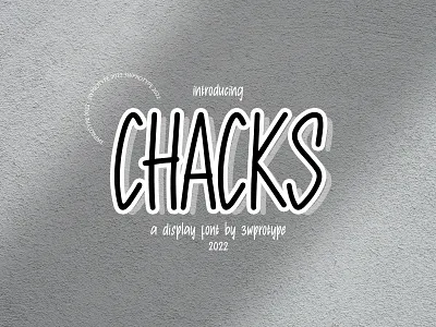 CHACKS | FREE FONT alphabet branding design designinspiration displayfont fonbundles font fontcreator fontfamily handlettering handwritten handwritting lettering logo serif typhography typography ui vector