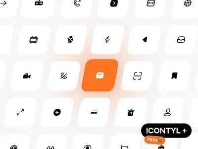 Icontyl Plus - Freebie Icon branding clean design explore icon freebies freebies icon graphic graphic design icon icon design icon pack icon set icongraphy iconix icons icons pack illustration product design set ui