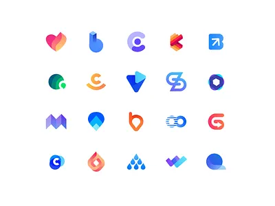 3D Icons 3d color design gradient icon icon design icons ui ux