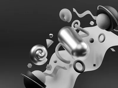 Abstract Concepts 3d 3d modelling abstract blender brainstorm capsule concept conceptual cone design function initial lighting math motion render research shapes shell stage