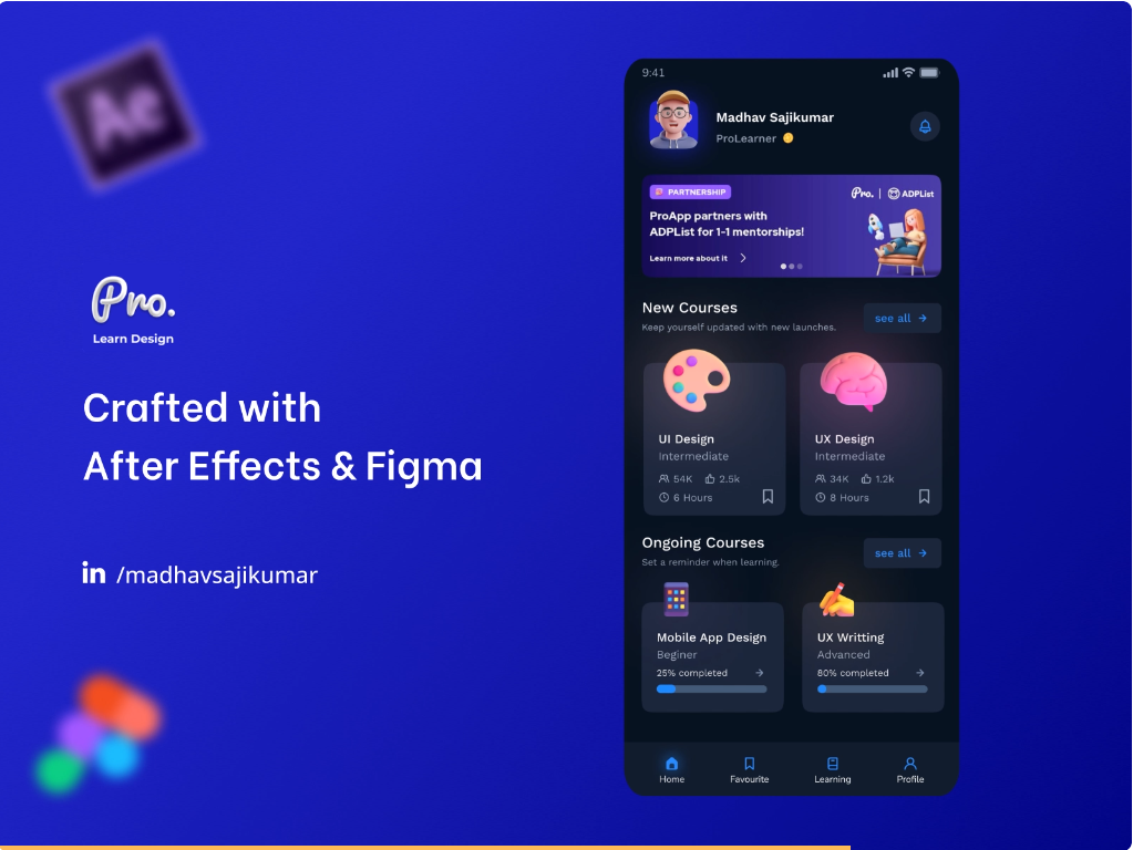 ProApp UI - Interaction Design after effects interaction ui micro interaction ui