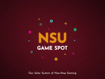 NSU Game Spot Logo | Gaming Community Logo branding design logo minimal