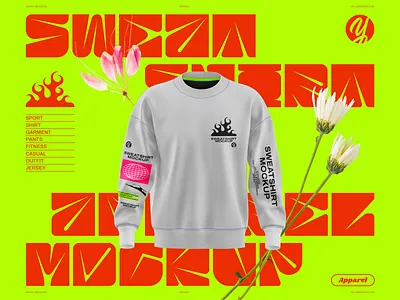 Special design for the streetwear outfits! creative design fashion illustration marketplace mockup mockups packaging yellowimages