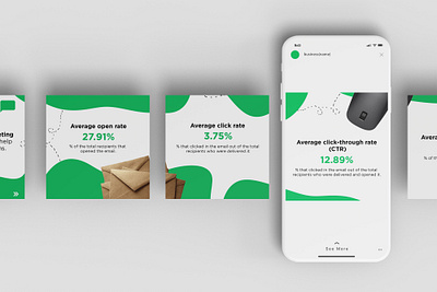 Instagram Design branding business design graphic design illustration instagram mockup vector