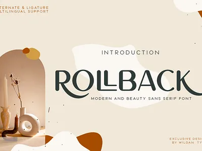 Rollback sans serif