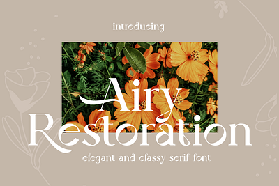 Airy Restoration sans serif