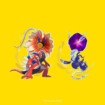 Real Hype character design design dragon flower future gt guatemala icarosdie ideal illustration past pokemon progress yellow