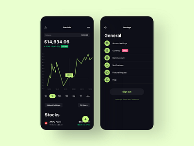 Crypto Portfolio | Mobile App Design crypto dashboard design design graph ios app mobile app portfolio ui ux design wallet