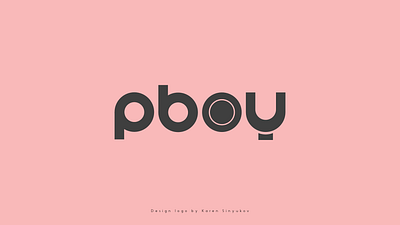 pboy branding design logo typography vector
