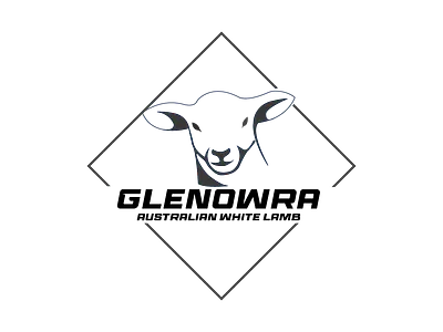 GLENOWRA branding design flat graphic design icon illustration logo vector