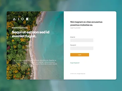 Login page login nature signin weblogin website
