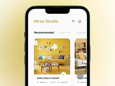 🏠 Real Estate App animation app appartement branding cabin chamber design graphic design home illustration living logo luxury motion graphics realestate realtor room suite ui ux