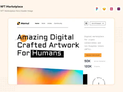 FREE NFT Hero Header Image app blockchain branding coin conceptual currency cyberspace design exchange graphic design illustration motion graphics network nft nft hero ui ui design ux ux design website
