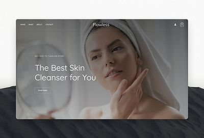 Skin Cleanser Store Web Design beauty care beauty clinic beauty makeup beauty product beauty salon beauty store ecommerce makeups skin skin beauty skin care skin cream skin health skin products skin shop