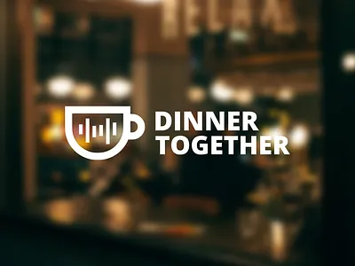 Logo | Dinner Together branding graphic design logo