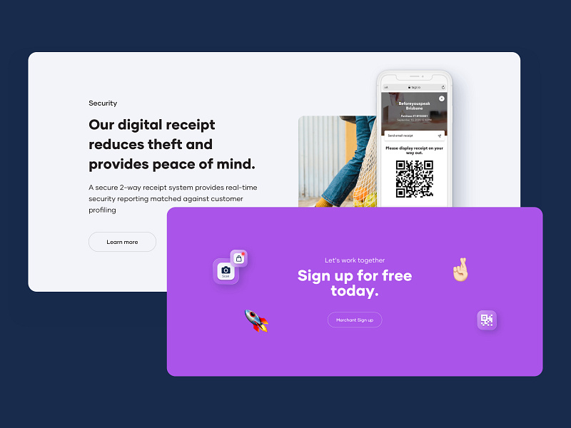 TAGR - Responsive Website adchitects mobile mobile self checkout platform retail scango self checkout shopping ui ui design ux ux design