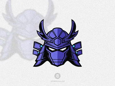 Shinobi mascot logo cartoon