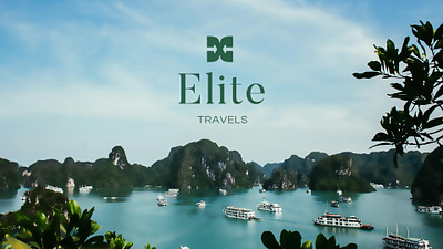 Elite Travels | Brand Identity brand indentity branding corporate branding design graphic design logo luxury motion graphics travel travel agency