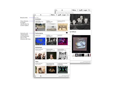 Accessible UI optimised for screen readers accessibility accessible design australia design ui user interface