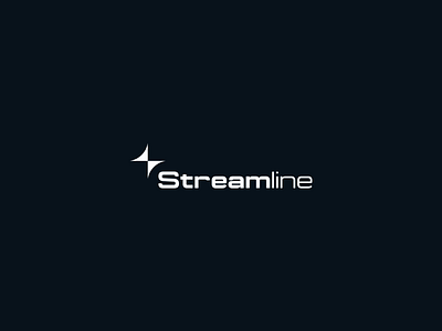 StreamLine branding concept logo logo design modern slik