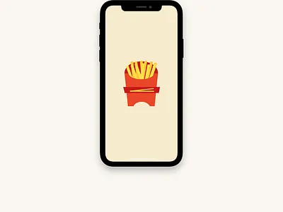 French Fries 2d illustration art artwork color creative design designer digital art figma figma design figma designer figmadesign food food design foodie freelancer illustration illustrations
