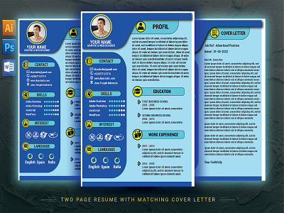 Resume + Cover Letter Template template