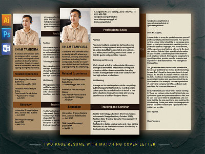 Resume + Cover Letter Template template