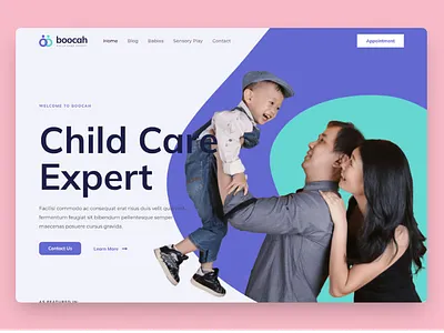 Childcare Blog Web Design babysitter blog blogger child care day care kids kindergarden preschool