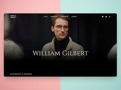 Theater Artist Web Design act acting actor art artist theater theater artist