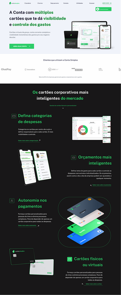 #Case Study - Redesign Conta Simples app branding design graphic design ui ux
