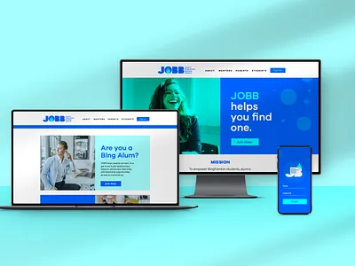 JOBB Business Networking Brand branding corporate id graphic design logo responsive