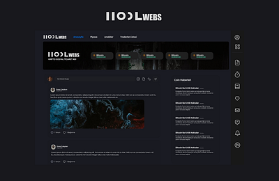 HODLwebs app crypto design graphic design ui website