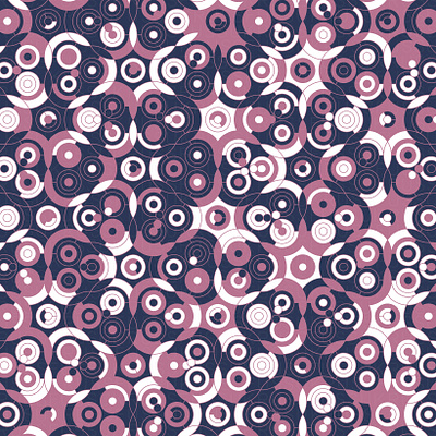 Isotope digital art estampa generative geometric pattern pattern design vector