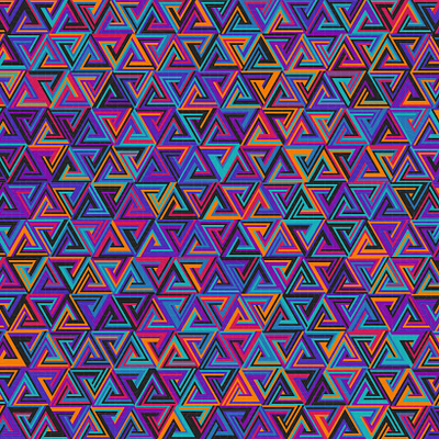 Penrose digital art estampa generative geometric illusion pattern pattern design vector