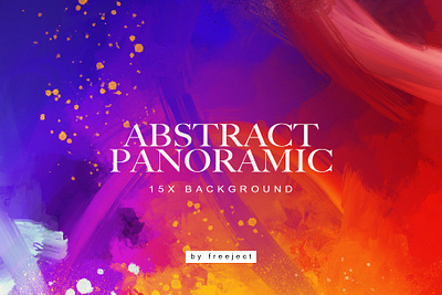 Free Download Abstract Panoramic Paint Background abstract background design illustration paint painting texture trendy wallpaper