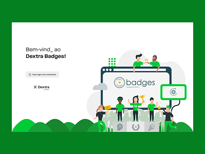 Dextra Badges design product design ui uidesign ux uxdesign web