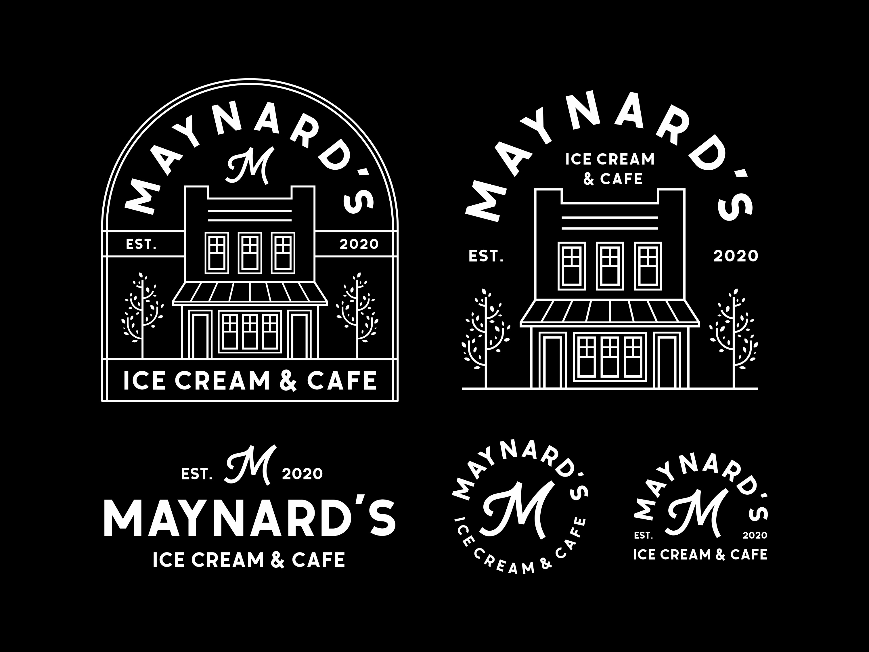 Example of Line Art Branding 