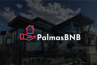PalmasBNB brand identity design branding business logo company logo construction logo corporate logo graphic design logo design startup logo