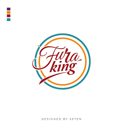Fura King Logo branding daily logo graphic design logo logo design