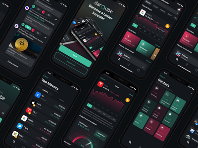 Darqube Mobile Application Pattern design ui ux