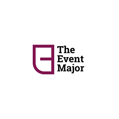 The Event Major brand identity graphic design logo design