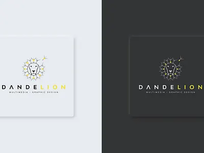 Dandelion logo branding design graphic design illustration logo